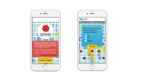 COVID-19, health literacy and ‘serious’ games.