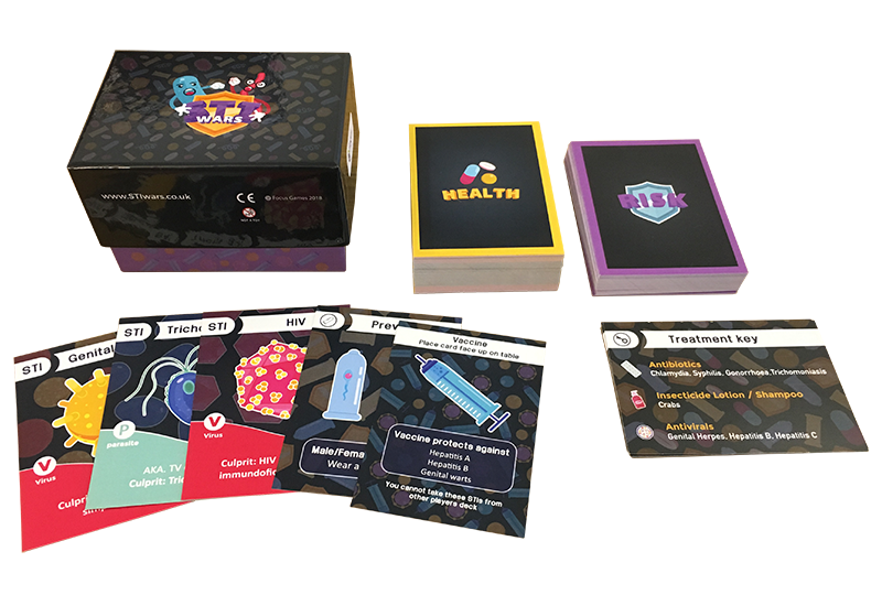 STI Wars Card Game- French