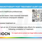 Immunotherapy Post Treatment Alert Card