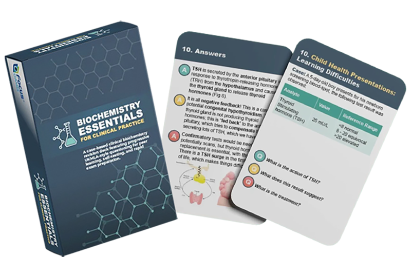 Biochemistry Essentials for Clinical Practice - Cards