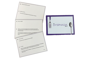 Dysphagia IDDSI Cards